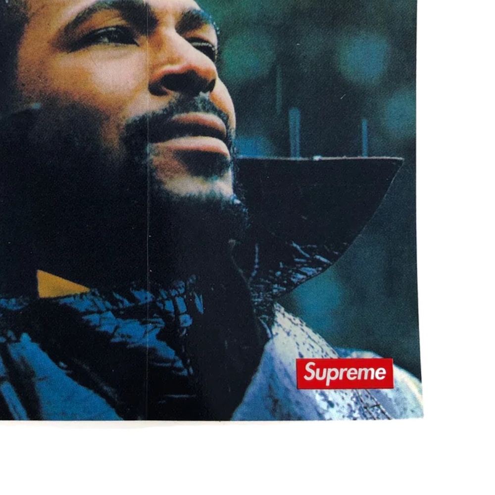 Marvin Gaye Supreme box sticker